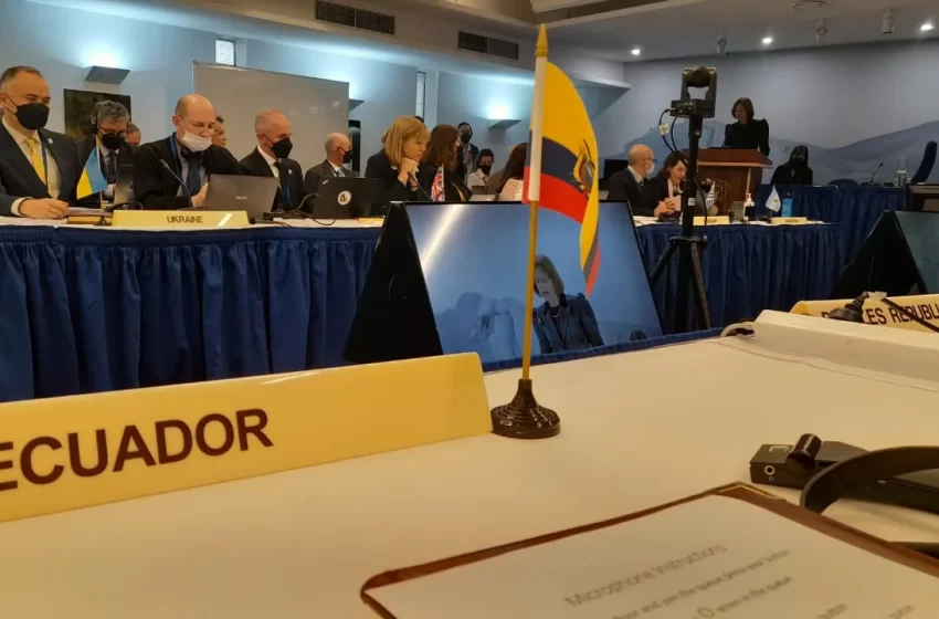  Ecuador marca un hito: ingresa a la comisión internacional que protege los recursos marinos antárticos